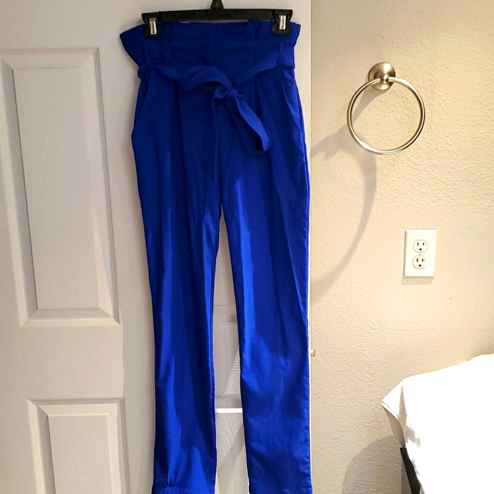 High waisted slacks